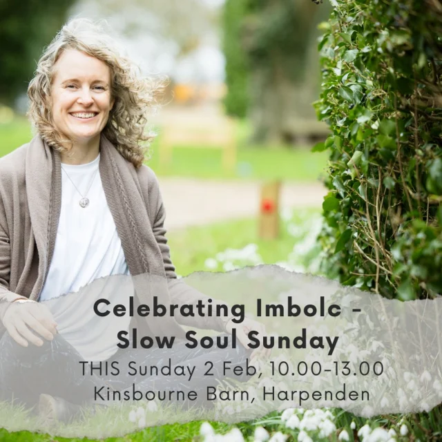 A little reminder that we will be celebrating the arrival of Imbolc THIS SUNDAY 2 February, 10.00-13.00 at the Kinsbourne Barn. Join us!

As we slowly move into a time of emergence and an abundance of possibilities, this season remind us that we've made it through the bleakness of winter, finding strength and wisdom in stripping everything back to its bare bones.

It’s a potent opportunity to clarify your intentions for the growing season ahead and to listen to your deepest soul self, ensuring you follow your aspirations and visions for the future. PLUS! lot's of space and time to rest and be nourished!

Through yoga, mindfulness, breathwork, reflection and a deeply relaxing sound bath, we will reconnect with ourselves and the rhythm of nature, where a natural sense of flow and ease resides.

This mini-retreat is for everyone - whether you’re a complete beginner or an experienced yogi, come just as you are and find your centre!

You can book your place at the link in bio, just 2 spaces left!

 #ımbolc #imbolciscoming #imbolcblessings #imbolc2025 #seasonalyoga #seasonalyogamood #seasonalyogateacher #seasonalyogaretreat #seasonalyogapractice #celticwheel #celticwheeloftheyear #kinsbourne #kinsbournebarn #kinsbournegreen #harpenden #harpendenmums #harpendenlife #harpendenyoga #snowdrops #snowdropseason #natureawakes #natureawakens #natureawakening